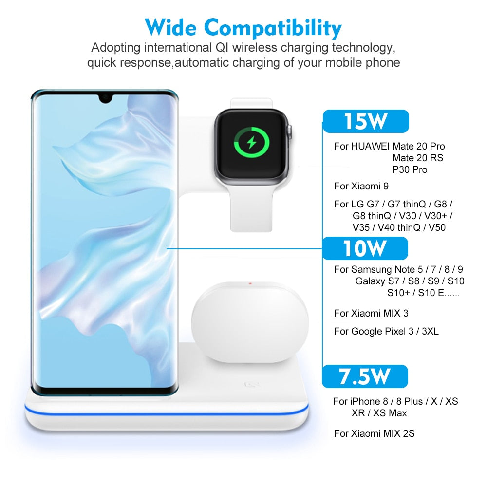 3in1 Wireless Charger
